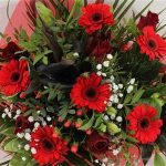 Bouquet with Red Flowers