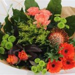 Bouquet with Orange Protea