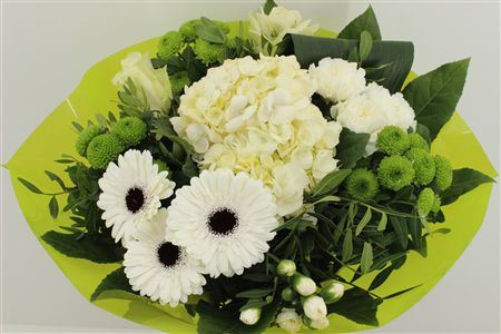 Bouquet with White Hydrangea